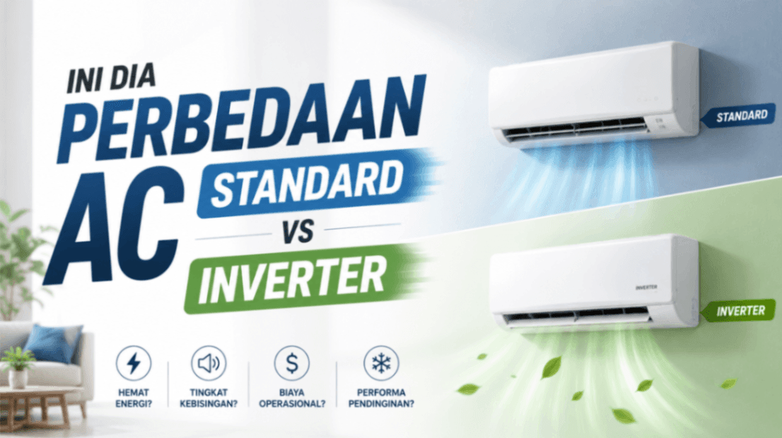 Ini Dia Perbedaan AC Standard dan Inverter-image